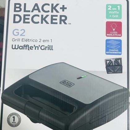 Black + Decker Grill Waffle Sandwich Maker G2 (3-in-1)