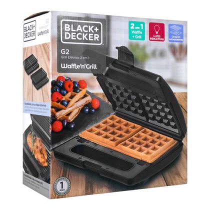 Black + Decker Grill Waffle Maker G2