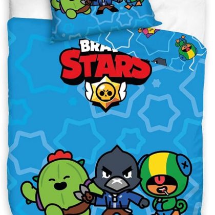 Brawl Stars Bed Sheet Single bed