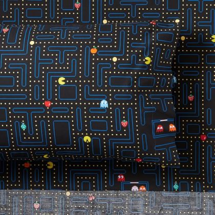 Pac-man Bed Sheet Single bed – Assorted Design